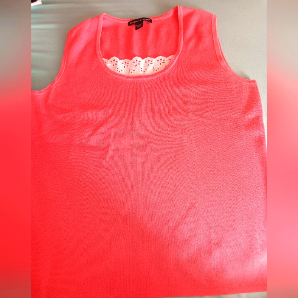 Women's size large, Designer's Original tank top